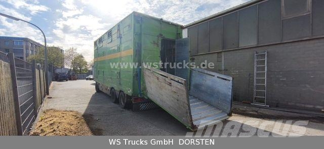 Pezzaioli 2 Stock RBA31F ausfahrbares Dach Viehanhänger Veetransport aanhanger