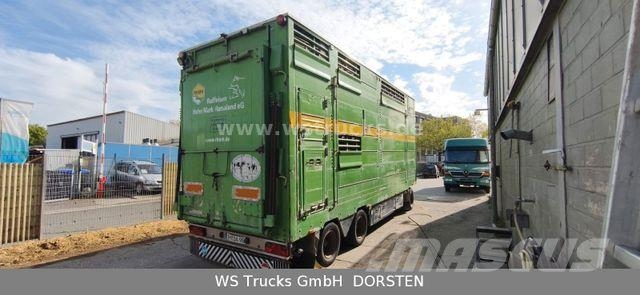 Pezzaioli 2 Stock RBA31F ausfahrbares Dach Viehanhänger Veetransport aanhanger