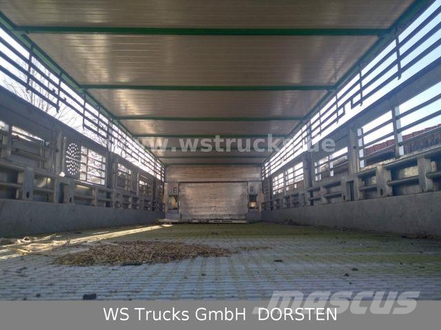 Pezzaioli 2 Stock RBA31F ausfahrbares Dach Viehanhänger Veetransport aanhanger