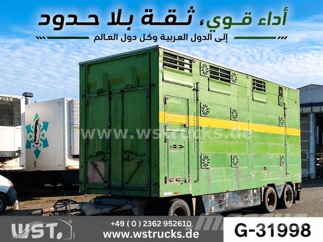 Pezzaioli 2 Stock RBA31F ausfahrbares Dach Viehanhänger Livestock transport