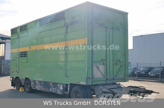 Pezzaioli 2 Stock RBA31F ausfahrbares Dach Viehanhänger Livestock transport