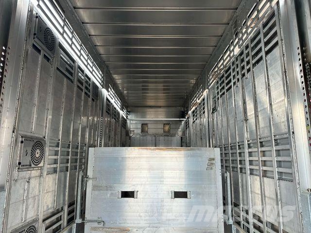 Pezzaioli *NEU* 3.Achs Doppelstock/Hubdach/Tränke/Rampe Livestock transport