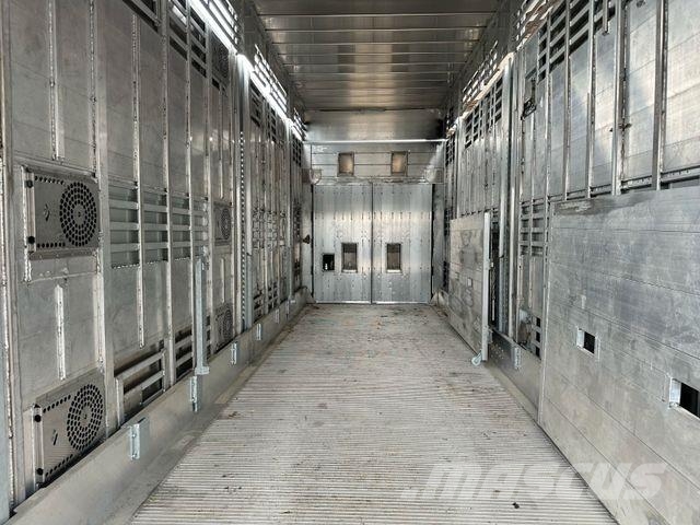 Pezzaioli *NEU* 3.Achs Doppelstock/Hubdach/Tränke/Rampe Livestock transport
