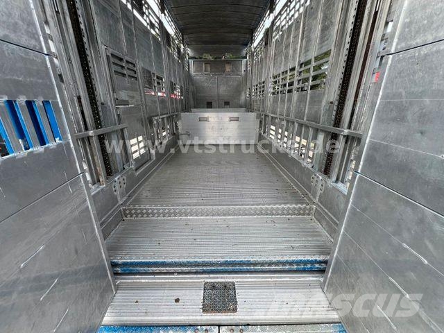 Pezzaioli RBA31 3.Stock Viehanhänger, Hubdach, Tränke Livestock transport