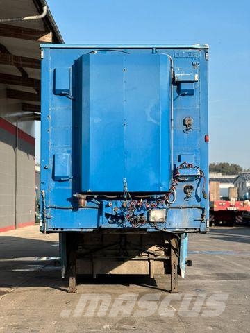 Pezzaioli SBA31 3.Stock Tiefbett+Hals/Rampe/Hubdach/Rampe Viehtransportauflieger