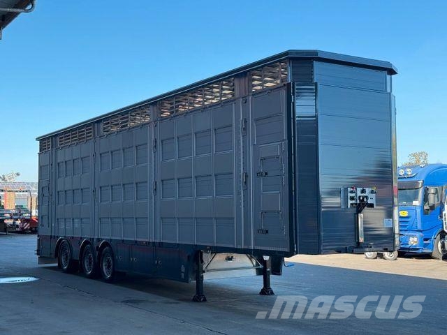 Pezzaioli SBA63 3.Stock *NEU* NLA/Tränke/Hubdach/ Viehtransportauflieger