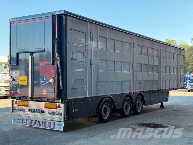 Pezzaioli SBA63 3.Stock *NEU* NLA/Tränke/Hubdach/ Viehtransportauflieger