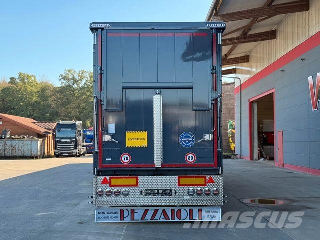 Pezzaioli SBA63 3.Stock *NEU* NLA/Tränke/Hubdach/ Viehtransportauflieger
