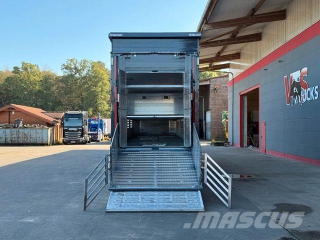 Pezzaioli SBA63 3.Stock *NEU* NLA/Tränke/Hubdach/ Viehtransportauflieger