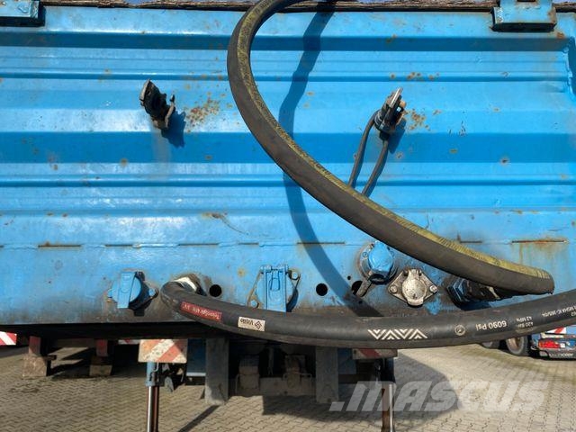 Rancke | hydraulische Rampen&Stützen*Luft*SAF نصف مقطورة مسطحة منخفضة