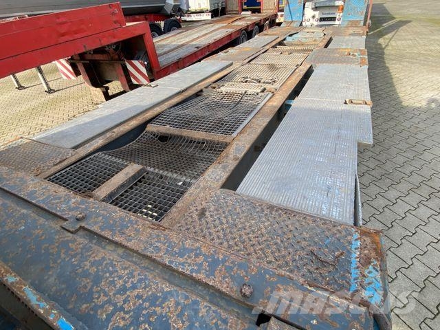 Rancke | hydraulische Rampen&Stützen*Luft*SAF نصف مقطورة مسطحة منخفضة