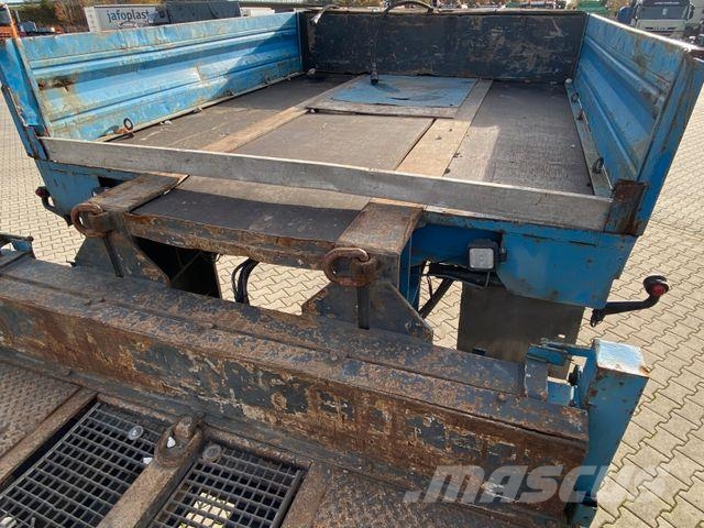 Rancke | hydraulische Rampen&Stützen*Luft*SAF نصف مقطورة مسطحة منخفضة