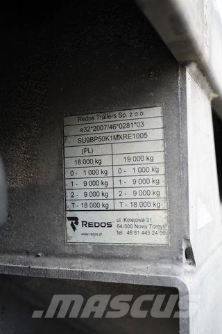  REDOS / TANDEM / PLATFORMA / DŁ. 7,7 M Zemie treileri