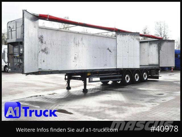 Reisch Faltwand Türen,82m³, Side Doors, 87tkm ! Gesloten opleggers