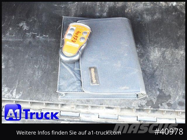 Reisch Faltwand Türen,82m³, Side Doors, 87tkm ! Gesloten opleggers