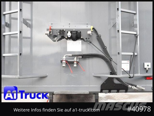 Reisch Faltwand Türen,82m³, Side Doors, 87tkm ! Gesloten opleggers