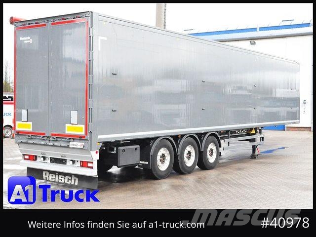 Reisch Faltwand Türen,82m³, Side Doors, 87tkm ! Gesloten opleggers