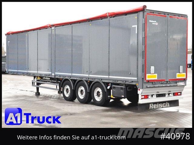 Reisch Faltwand Türen,82m³, Side Doors, 87tkm ! Gesloten opleggers