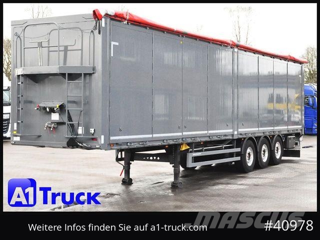 Reisch Faltwand Türen,82m³, Side Doors, 87tkm ! Gesloten opleggers