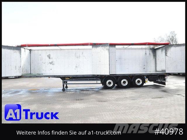 Reisch Faltwand Türen,82m³, Side Doors, 87tkm ! Gesloten opleggers