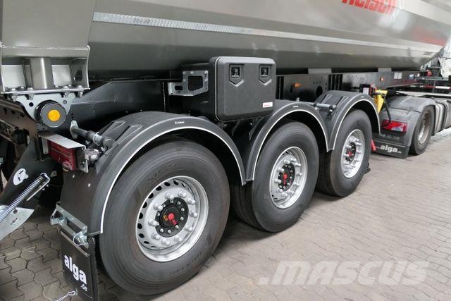 Reisch RHKS-SR, Stahl, 28m³, SAF, Luft-Lift, Rollplane Semirremolques de volteo