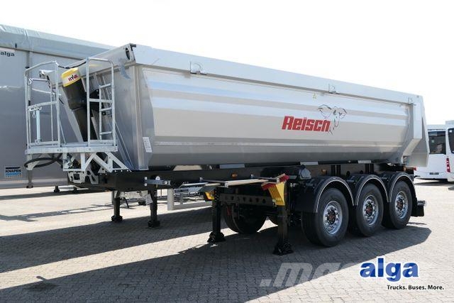 Reisch RHKS-SR, Stahl, 25m³, SAF, Luft-Lift, Rollplane Kiper poluprikolice
