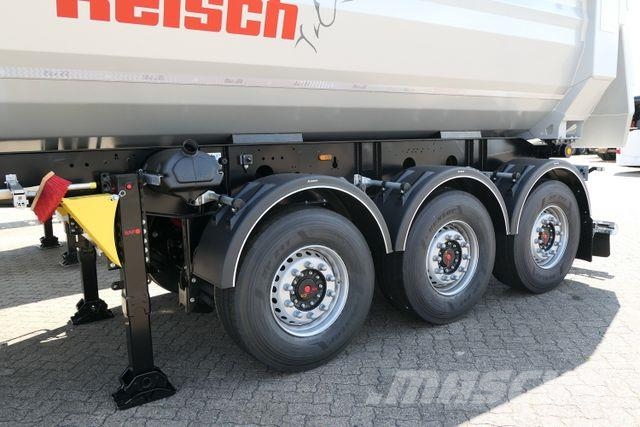 Reisch RHKS-SR, Stahl, 25m³, SAF, Luft-Lift, Rollplane Kiper poluprikolice