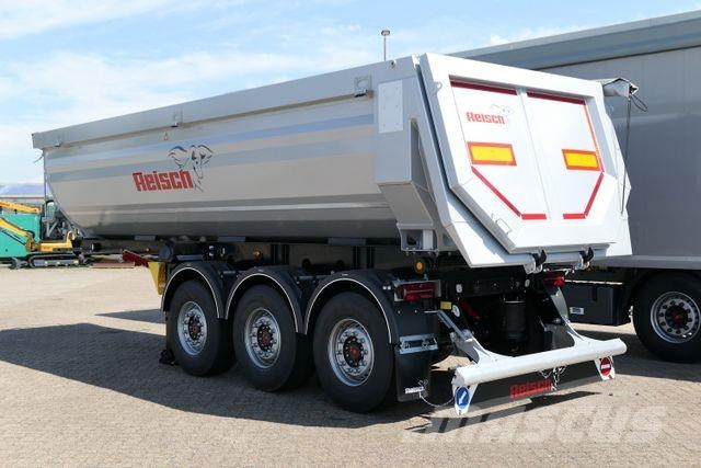 Reisch RHKS-SR, Stahl, 25m³, SAF, Luft-Lift, Rollplane Kiper poluprikolice