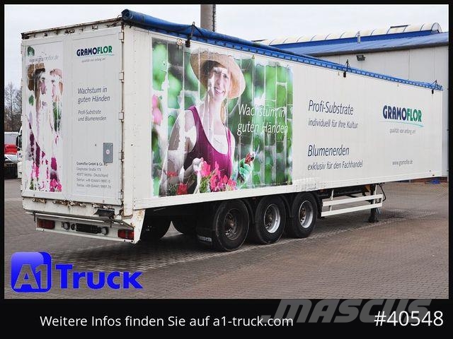 Reisch RSBS 35/24LK, ca. 90m³ BPW Lift Semi-Reboques Caixa Fechada