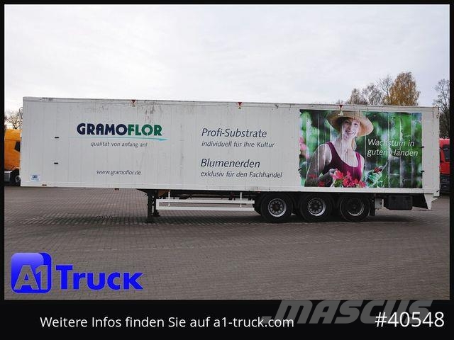 Reisch RSBS 35/24LK, ca. 90m³ BPW Lift Semi-Reboques Caixa Fechada