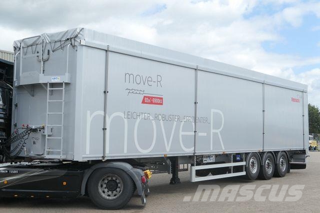 Reisch RSBS, 92m³, 10mm Boden, Funk, SAF, Luft-Lift Gesloten opleggers