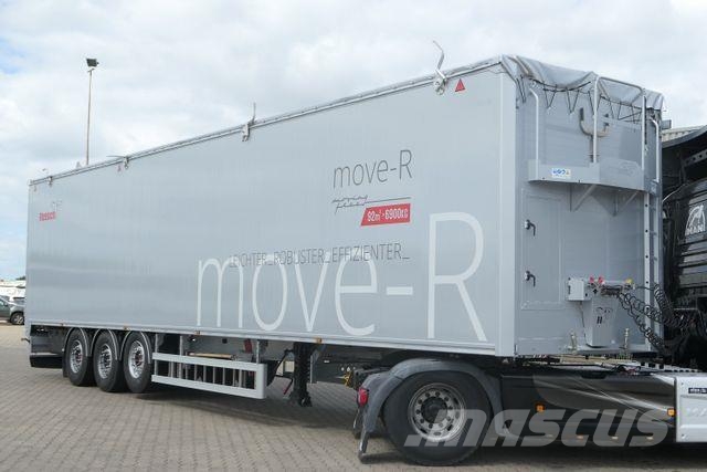 Reisch RSBS, 92m³, 10mm Boden, Funk, SAF, Luft-Lift Gesloten opleggers