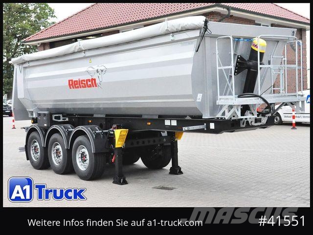 Reisch Steelpipe-R 26m³ NEU Stahl Lift SAF Hardox Kiper poluprikolice