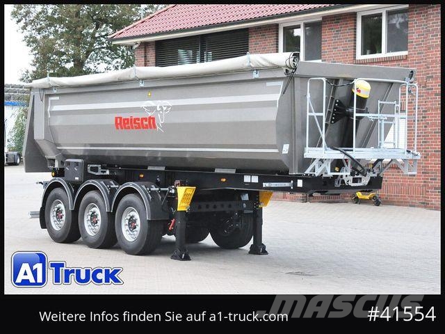 Reisch Steelpipe-R 26m³ NEU Stahl Lift SAF Hardox ダンプセミトレーラー