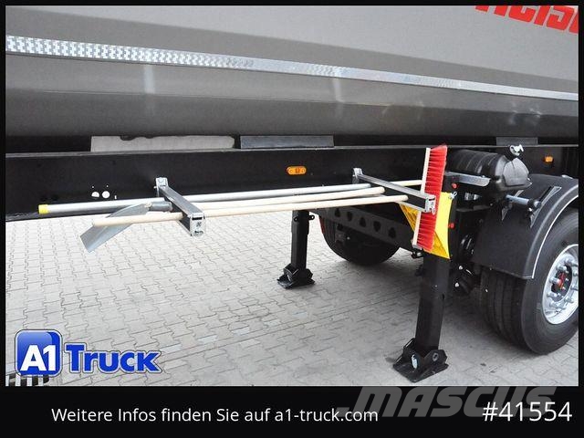 Reisch Steelpipe-R 26m³ NEU Stahl Lift SAF Hardox ダンプセミトレーラー