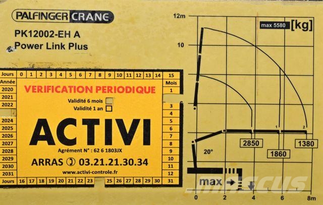 Renault C 320 * PK 12002 EH A + FUNK * TOPZUSTAND Autojeřáby, hydraulické ruky