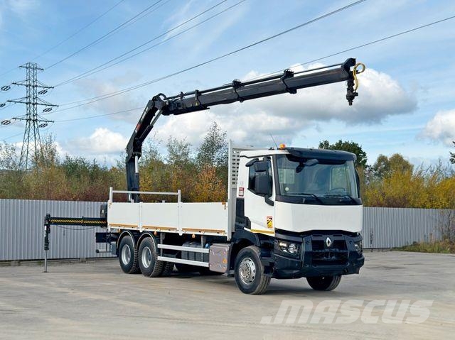 Renault C 380* HIAB X-HIDUO 188 B-3/FUNK*6x4 Smagās mašīnas ar celtni