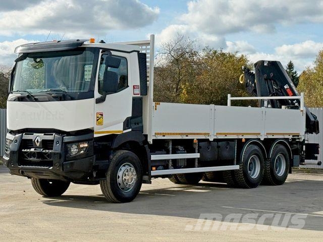 Renault C 380* HIAB X-HIDUO 188 B-3/FUNK*6x4 Smagās mašīnas ar celtni