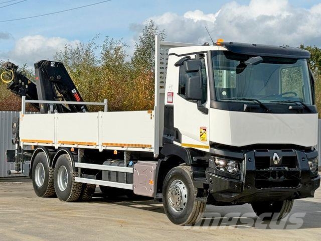 Renault C 380* HIAB X-HIDUO 188 B-3/FUNK*6x4 Smagās mašīnas ar celtni