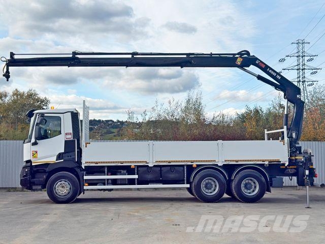 Renault C 380* HIAB X-HIDUO 188 B-3/FUNK*6x4 Smagās mašīnas ar celtni