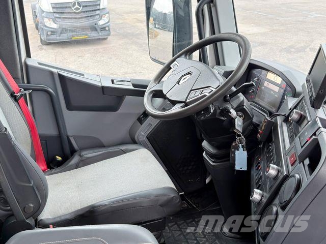 Renault C 380* KIPPER 5,20 m* KRAN/FUNK * TOPZUSTAND ! Vlakke laadvloer met kraan