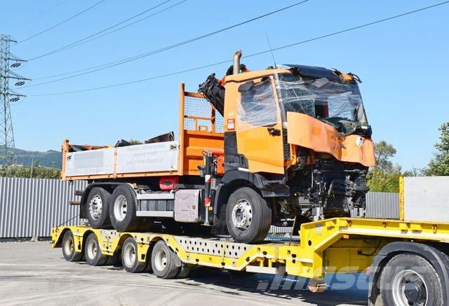 Renault C 380* KIPPER 5,40 m* PK 16001 K-B Autojeřáby, hydraulické ruky