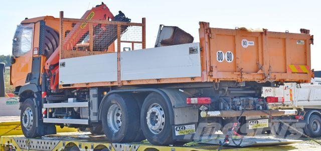 Renault C 380* KIPPER 5,40 m* PK 16001 K-B Autojeřáby, hydraulické ruky