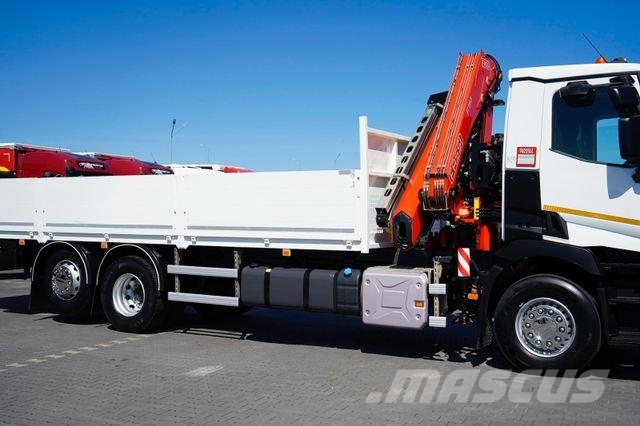 Renault C 430 / 6 X 2 / E 6 / SKRZYNIOWY + HDS / FASSI F Camiones grúa