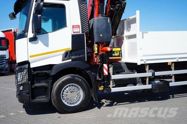 Renault C 430 / 6 X 2 / E 6 / SKRZYNIOWY + HDS / FASSI F Camiones grúa