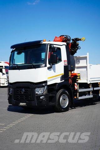 Renault C 430 / 6 X 2 / E 6 / SKRZYNIOWY + HDS / FASSI F Camiones grúa