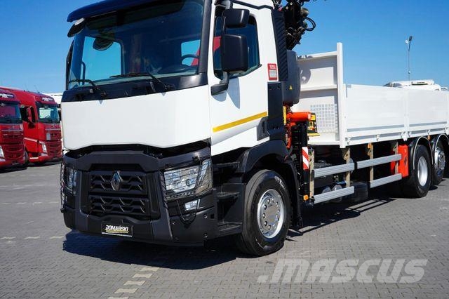 Renault C 430 / 6 X 2 / E 6 / SKRZYNIOWY + HDS / FASSI F Camiones grúa