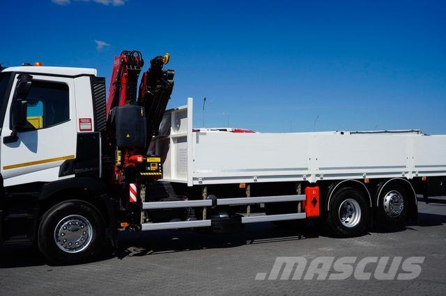 Renault C 430 / 6 X 2 / E 6 / SKRZYNIOWY + HDS / FASSI F Araç üzeri vinçler
