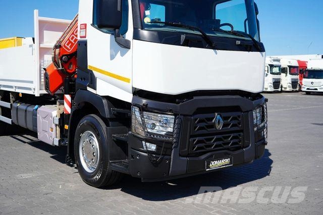 Renault C 430 / 6 X 2 / E 6 / SKRZYNIOWY + HDS / FASSI F Araç üzeri vinçler