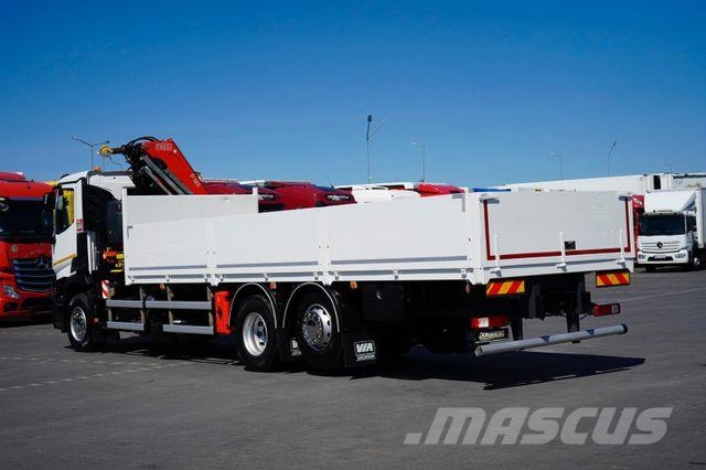 Renault C 430 / 6 X 2 / E 6 / SKRZYNIOWY + HDS / FASSI F Araç üzeri vinçler